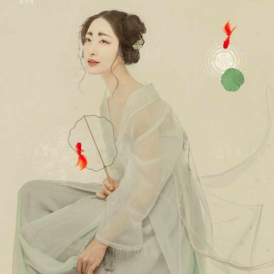 宋朝服饰之夏忘忧：连雨不知春去，一晴方觉夏深。